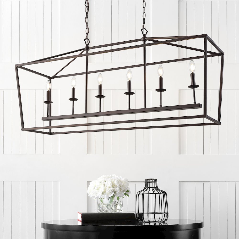 Pagodabulb Lantern Metal Led Pendant. Picture 6
