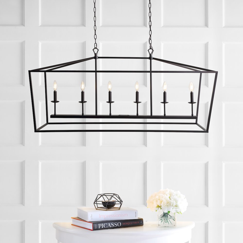 Pagodabulb Lantern Metal Led Pendant. Picture 5