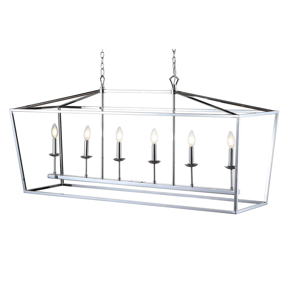 Pagodabulb Lantern Metal Led Pendant. Picture 10