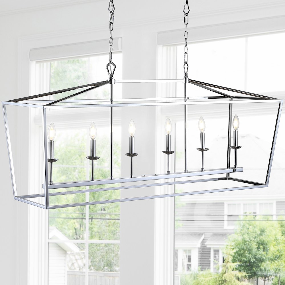 Pagodabulb Lantern Metal Led Pendant. Picture 12