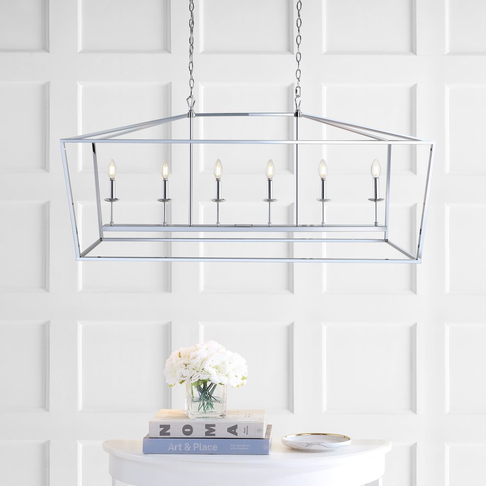 Pagodabulb Lantern Metal Led Pendant. Picture 7