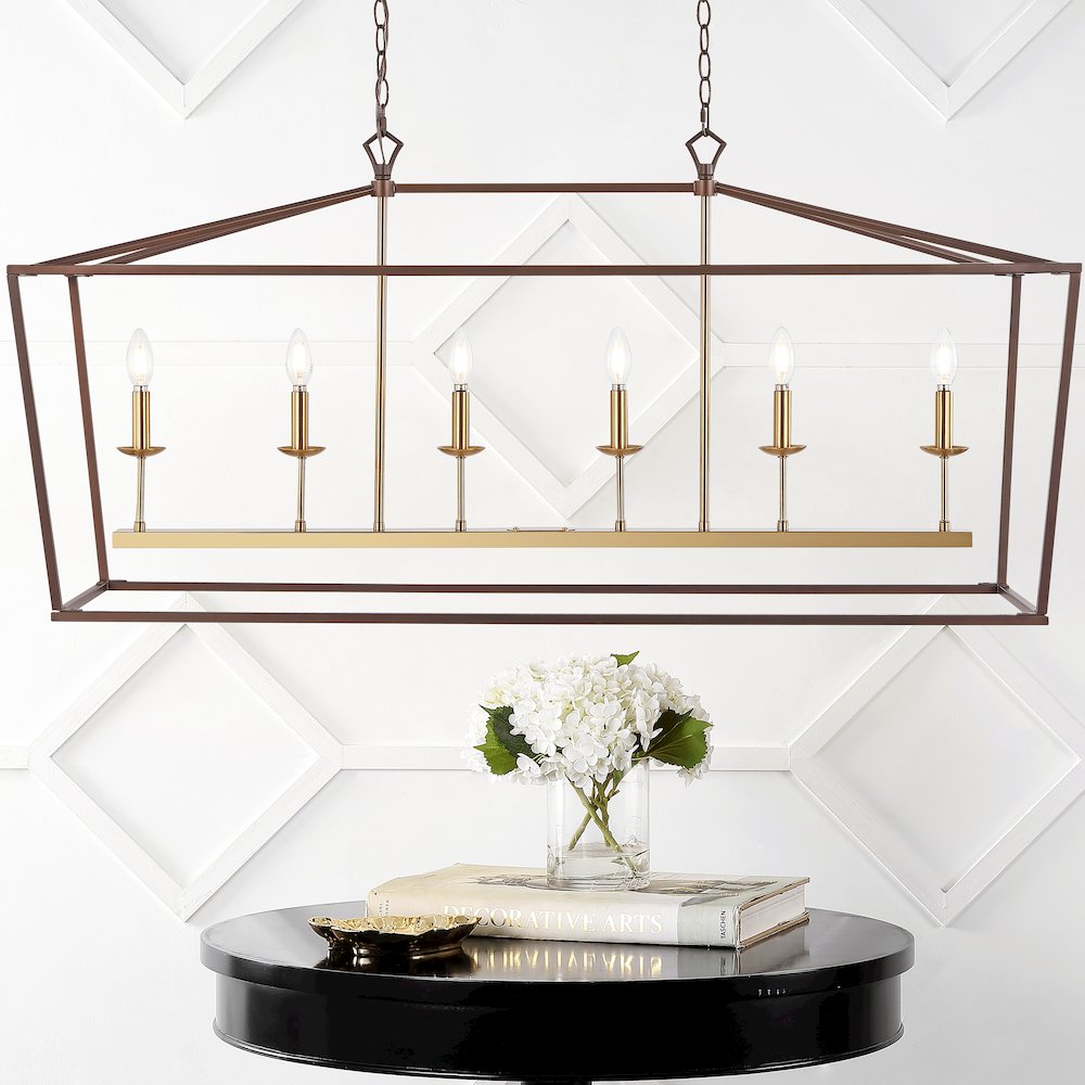 Pagodabulb Lantern Metal Led Pendant. Picture 10