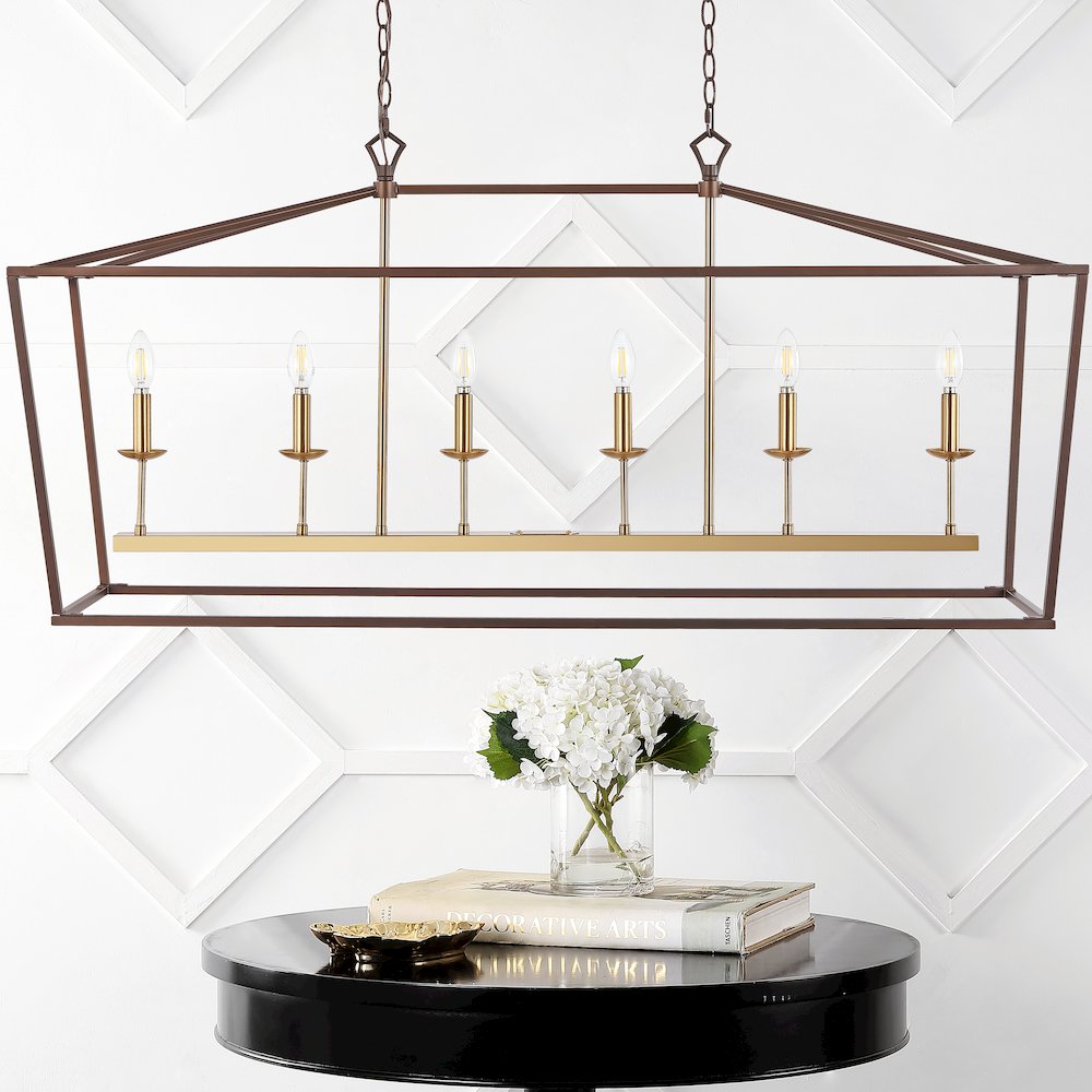 Pagodabulb Lantern Metal Led Pendant. Picture 8