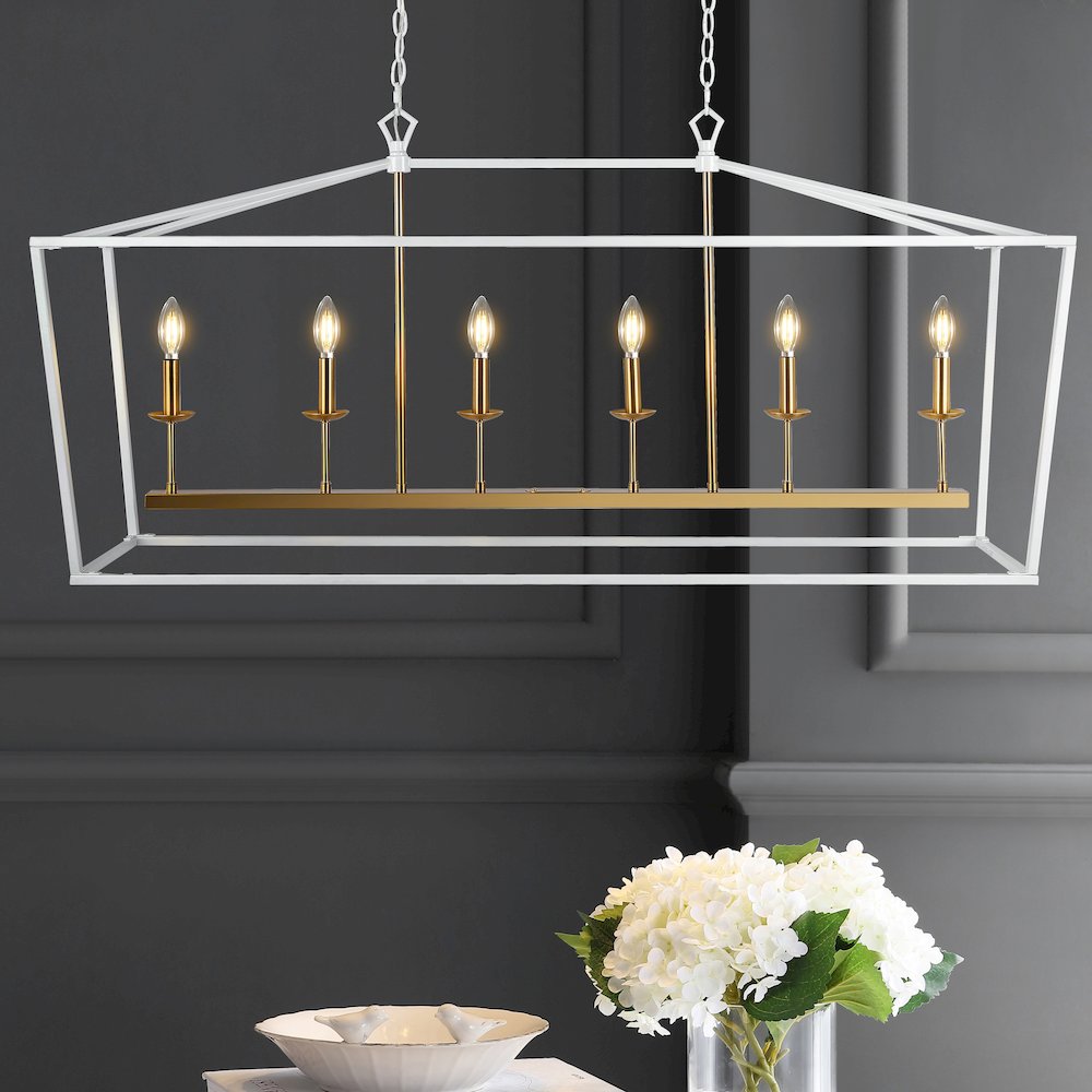 Pagodabulb Lantern Metal Led Pendant. Picture 10
