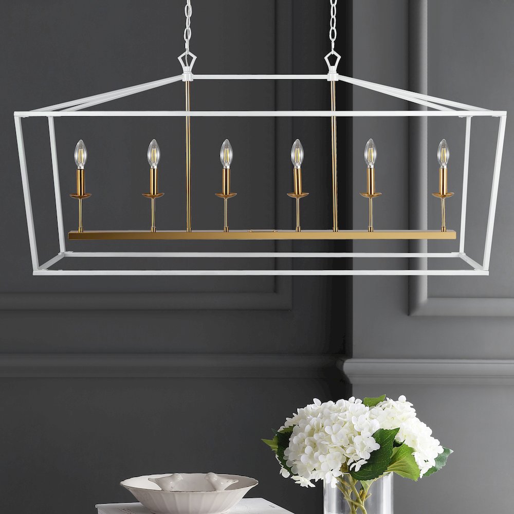 Pagodabulb Lantern Metal Led Pendant. Picture 8
