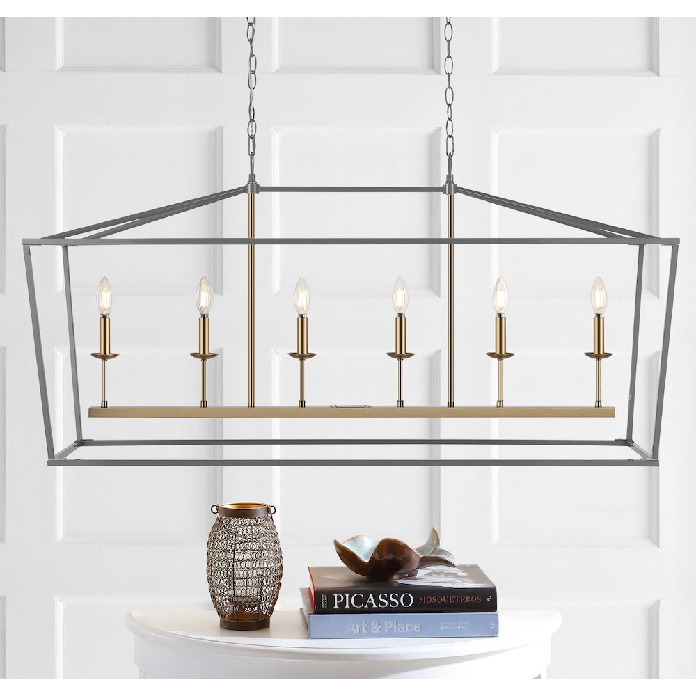 Pagodabulb Lantern Metal Led Pendant. Picture 11
