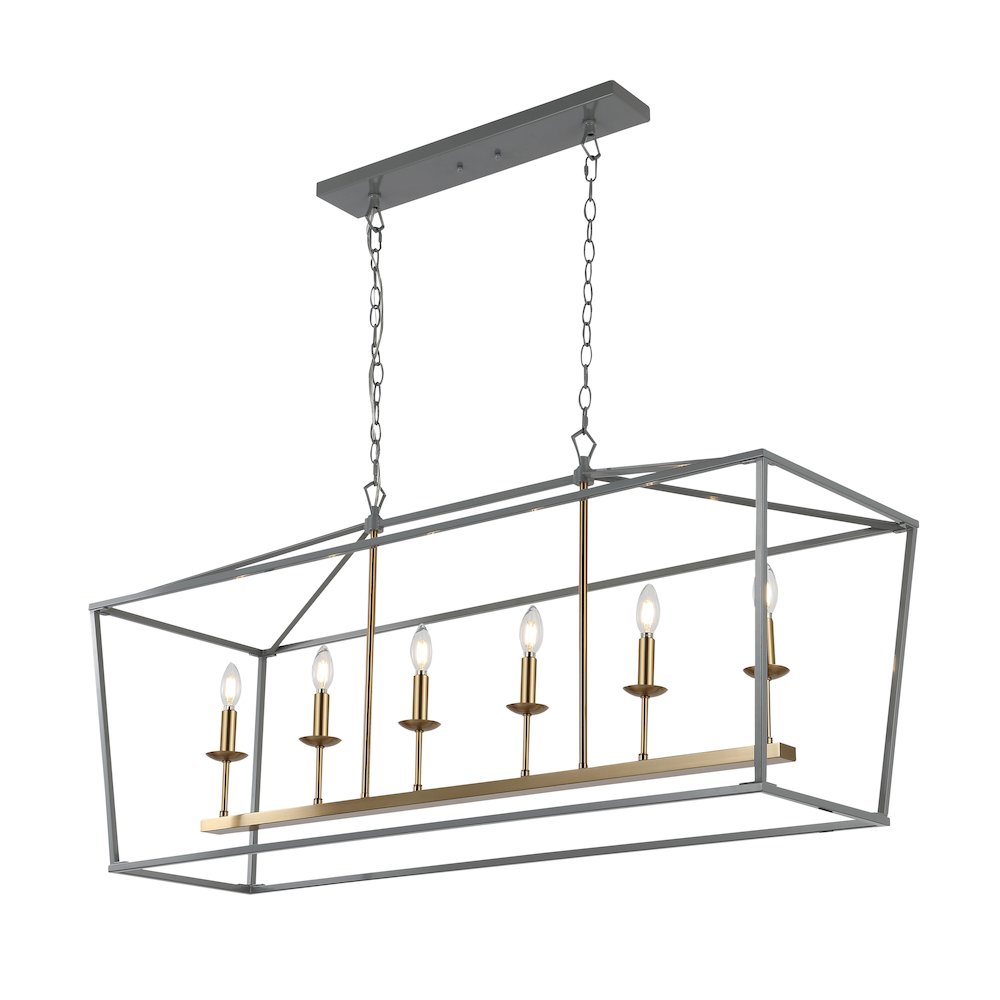 Pagodabulb Lantern Metal Led Pendant. Picture 5