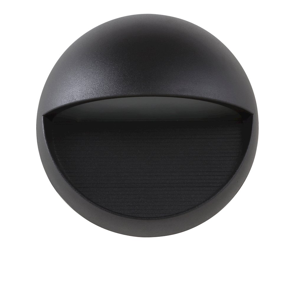Orbe Outdoor Metal/Glass Integrated Led Wall Sconce. Picture 2