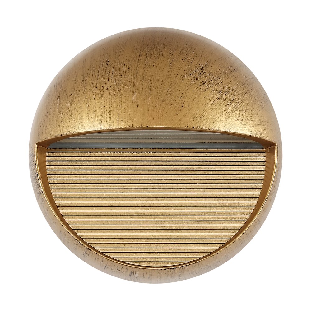 Orbe Outdoor Metal/Glass Integrated Led Wall Sconce. Picture 4