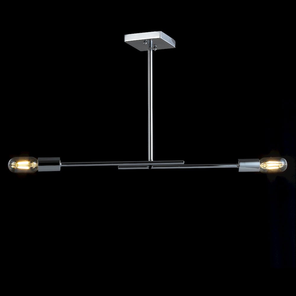 Turing Adjustable Metal Led Linear Pendant. Picture 3