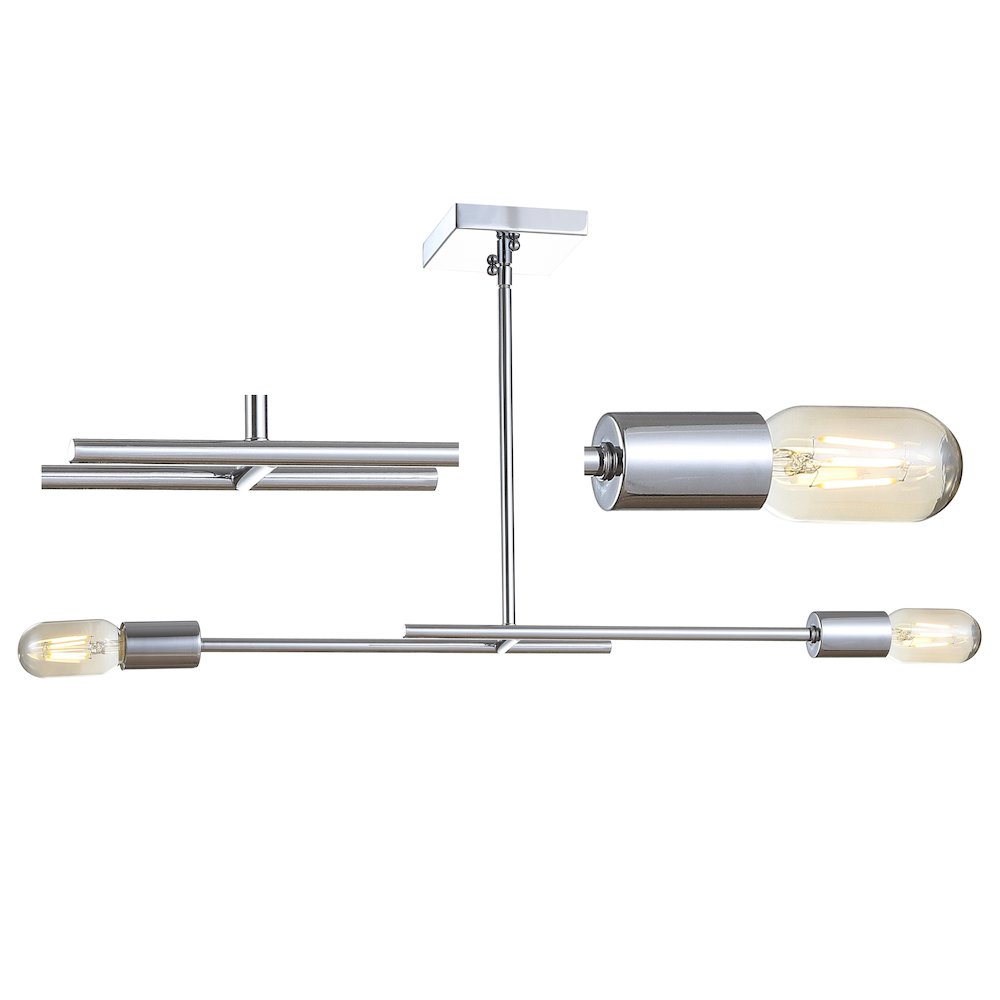 Turing Adjustable Metal Led Linear Pendant. Picture 11