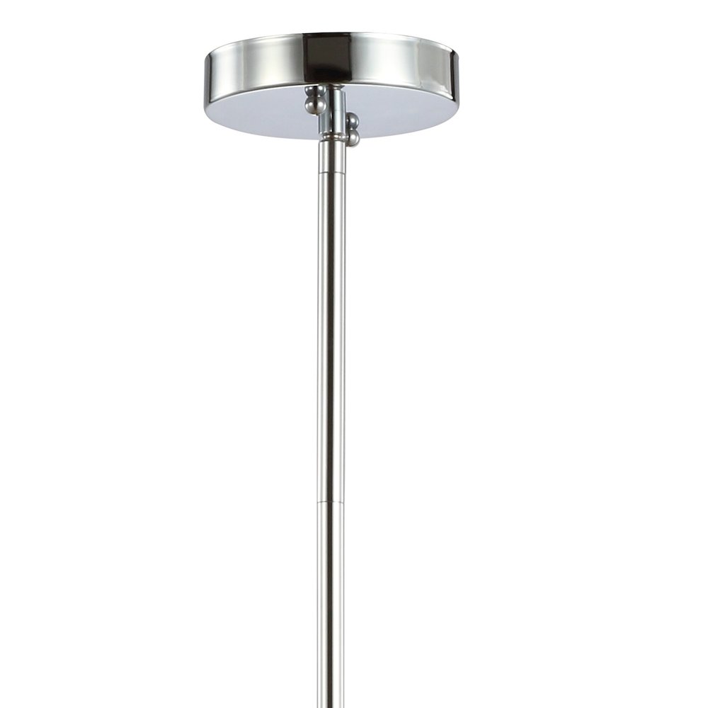 Turing Adjustable Height Metal Led Chandelier. Picture 6