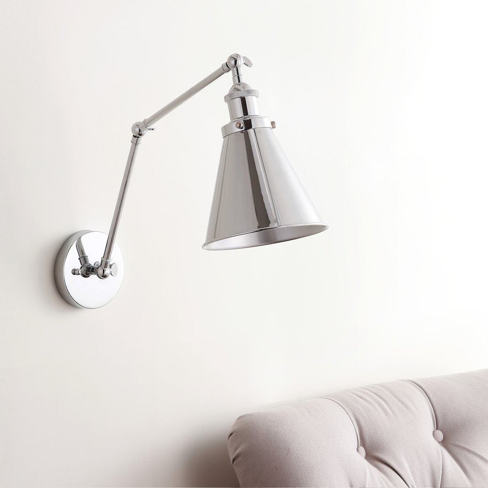 Rover Adjustable Arm Metal Led Wall Sconce. Picture 6