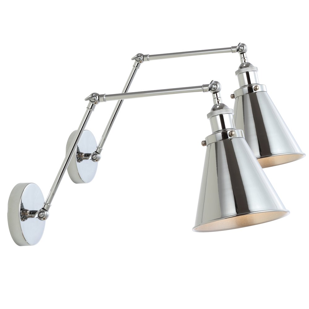 Rover Adjustable Arm Metal Led Wall Sconce (Set Of 2). Picture 5