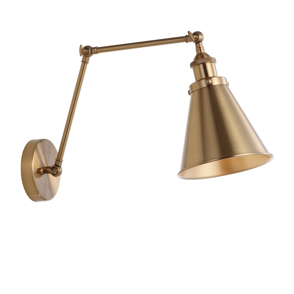 Rover Adjustable Arm Metal Led Wall Sconce. Picture 1