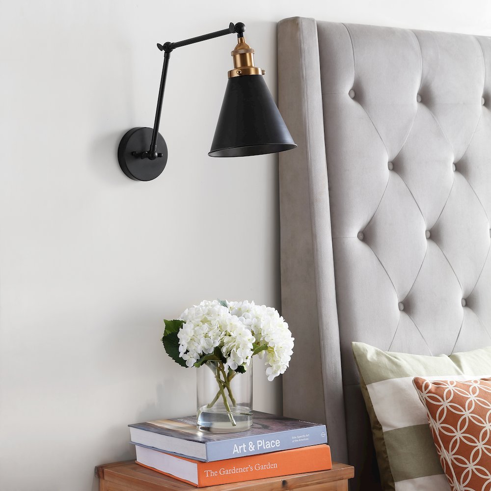Rover Adjustable Arm Metal Led Wall Sconce. Picture 6