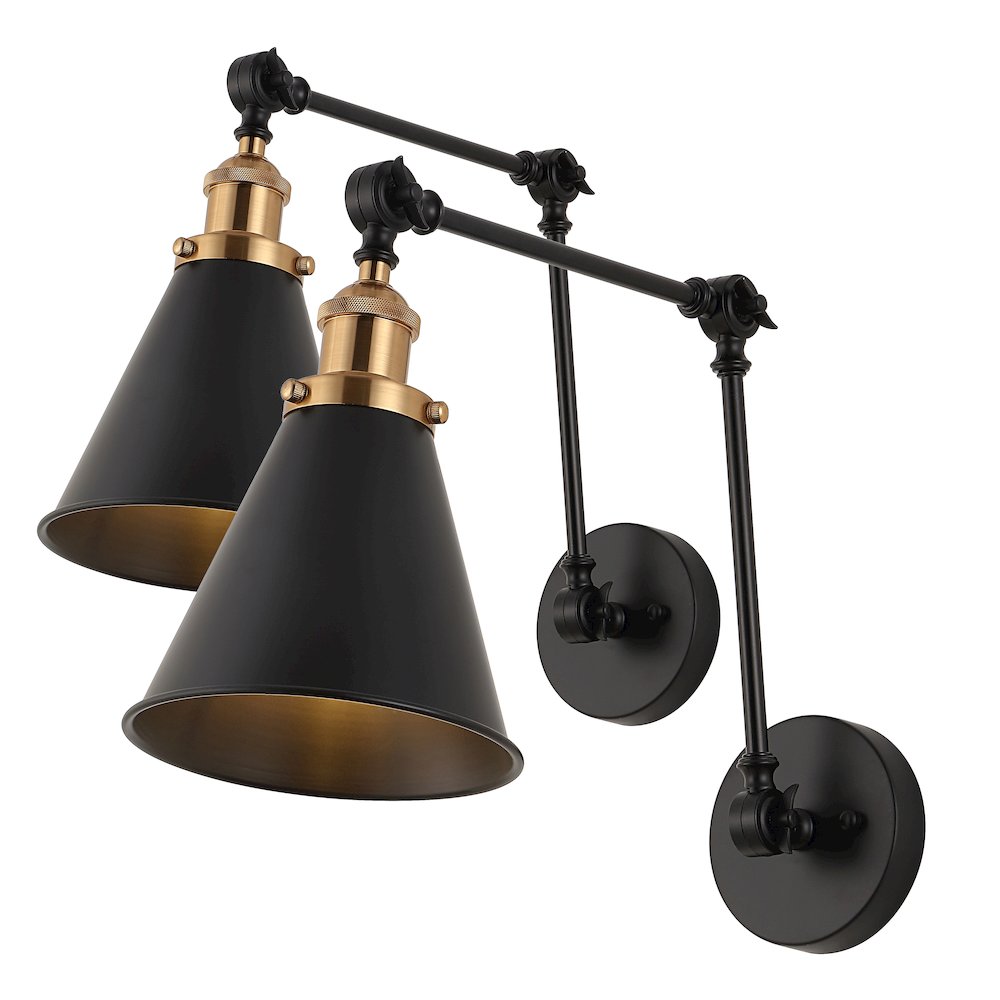 Rover Adjustable Arm Metal Led Wall Sconce (Set Of 2). Picture 5