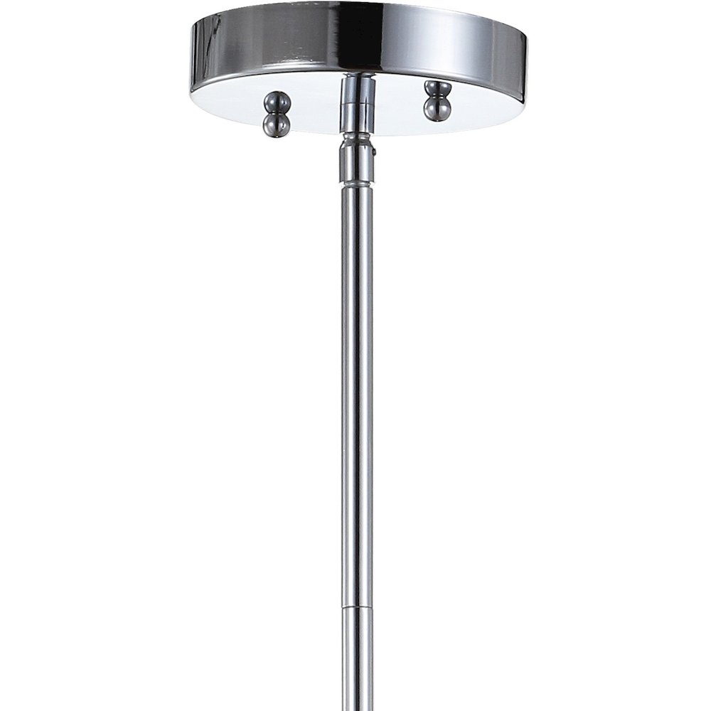 Avah Metal/Crystal Adjustable Led Drop Chandelier. Picture 6