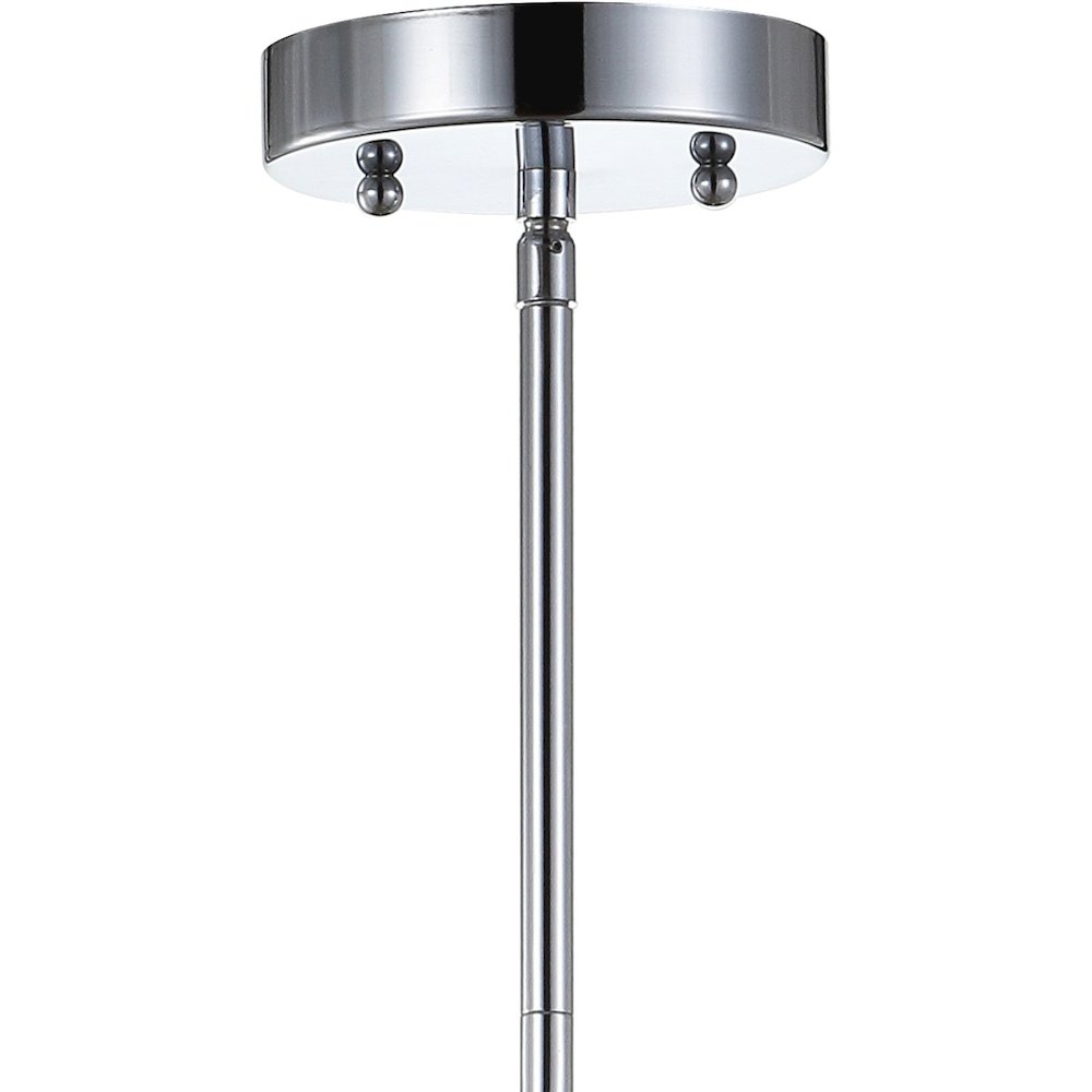 Avah Metal/Crystal Adjustable Led Drop Chandelier. Picture 6