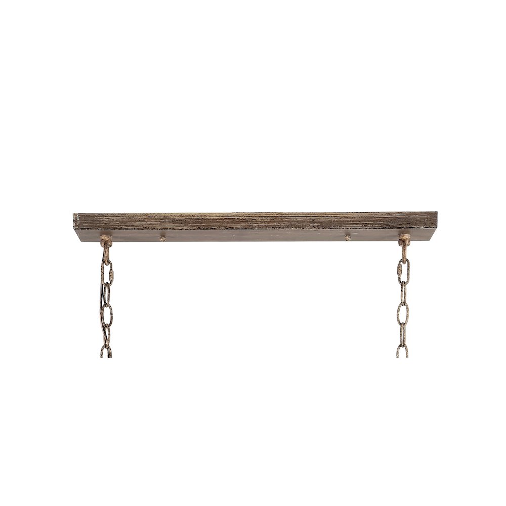 Magnolia Adjustable Iron Rustic Farmhouse Led Pendant. Picture 4
