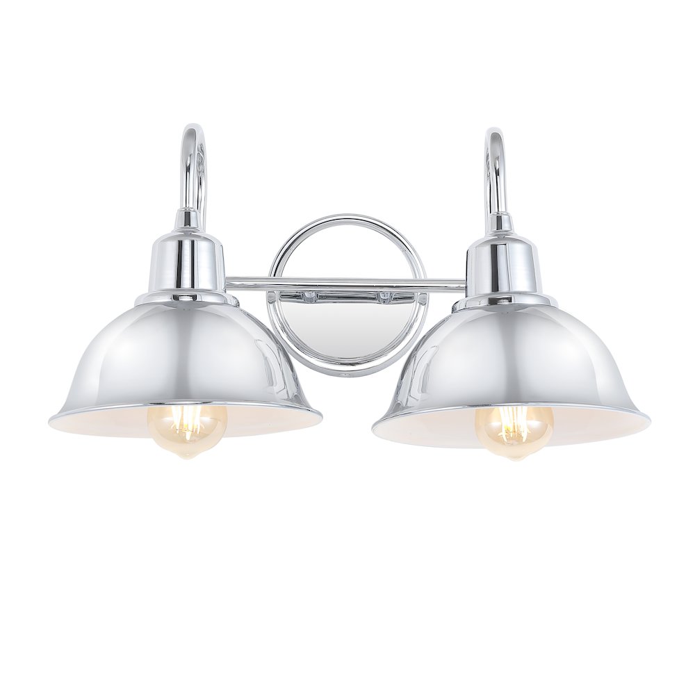 Frisco Farmhouse Industrial Iron Led Vanity. Picture 7
