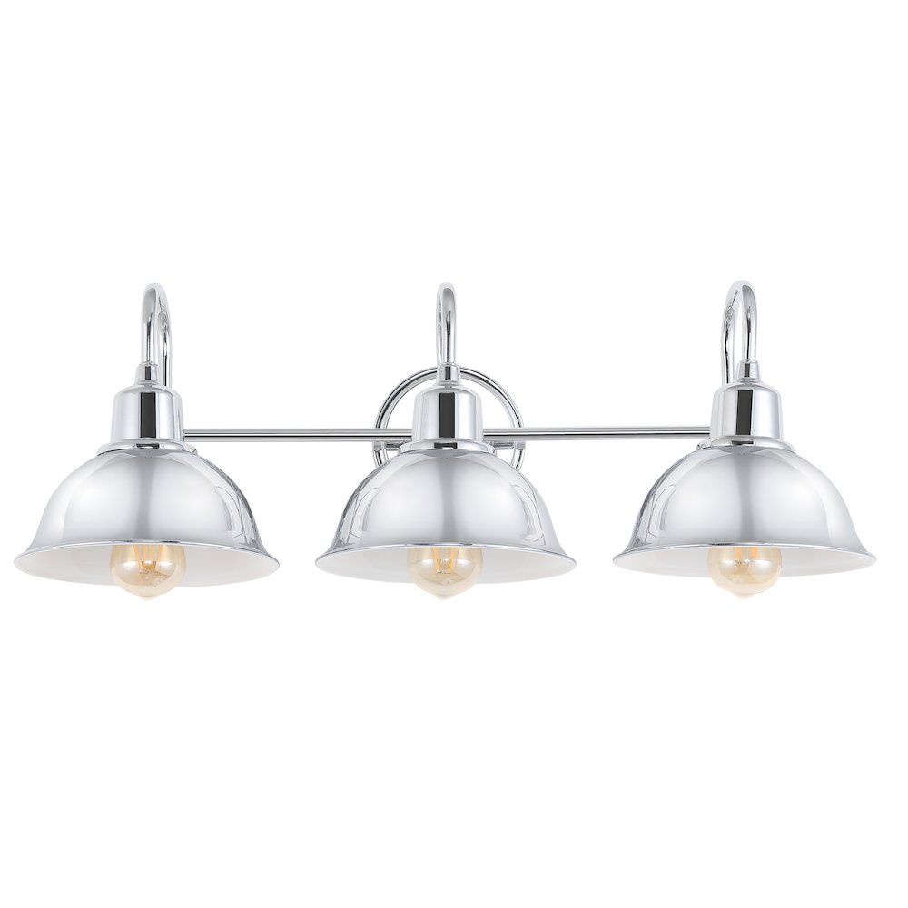 Frisco Farmhouse Industrial Iron Led Vanity. Picture 2