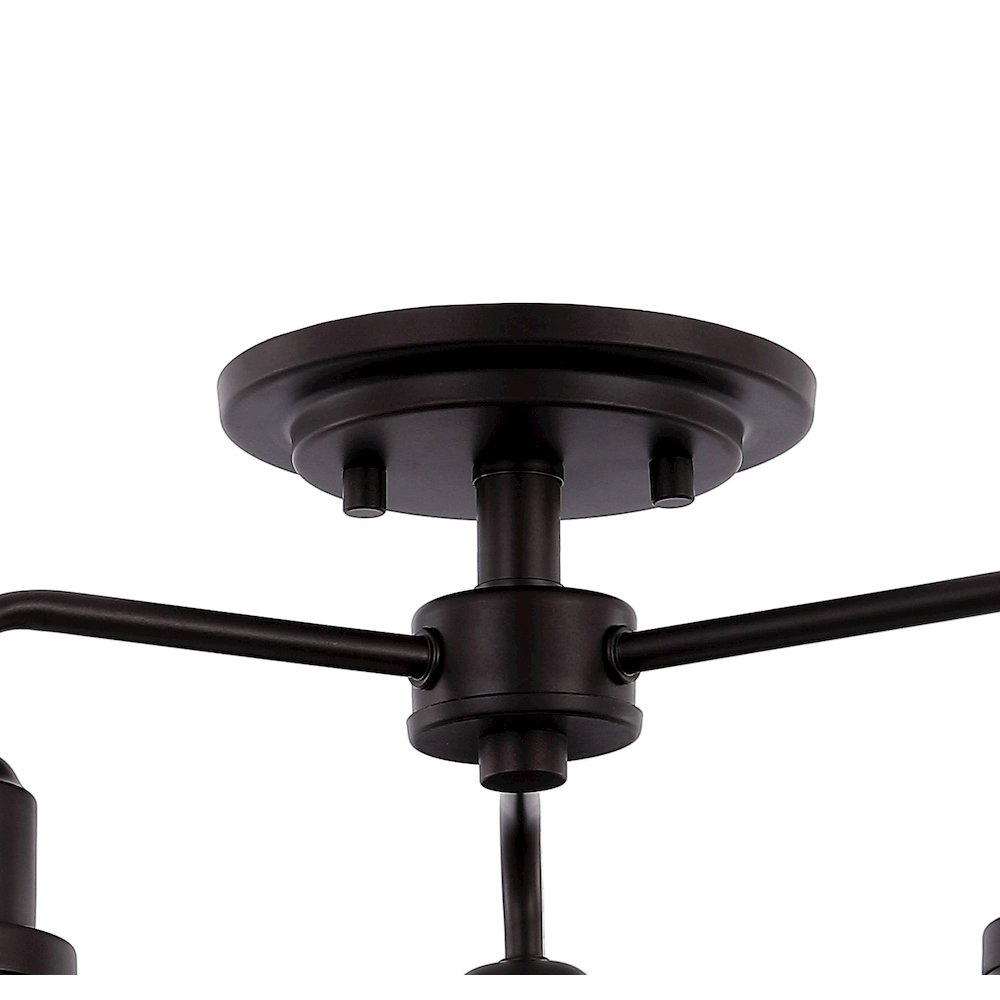 Calvin Iron Industrial Led Pendant. Picture 4