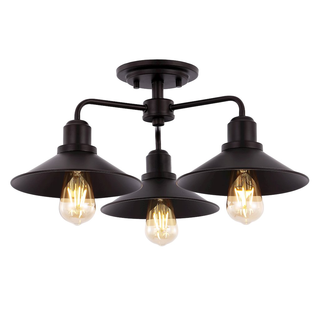 Calvin Iron Industrial Led Pendant. Picture 8