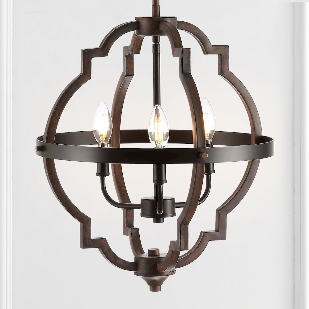 Ogee Adjustable Iron Rustic Industrial Led Pendant. Picture 5
