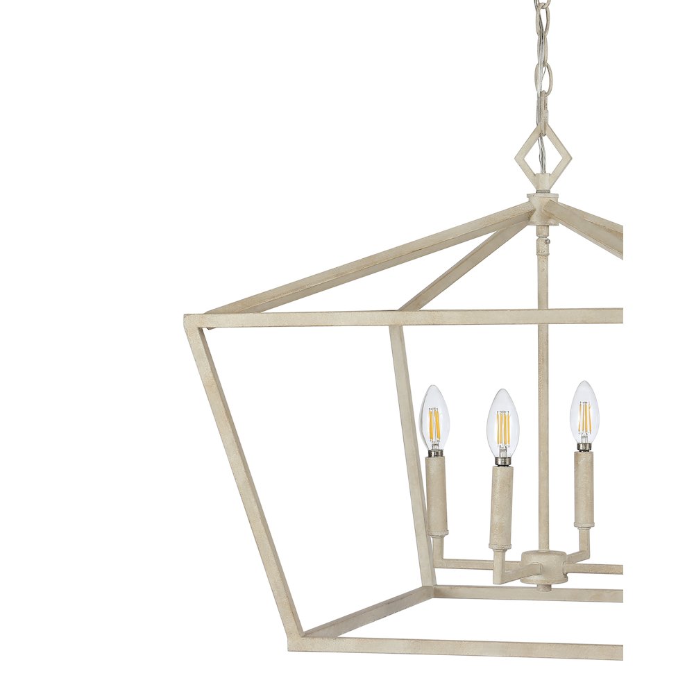 Gatsby Adjustable Iron Rustic Glam Led Pendant. Picture 3