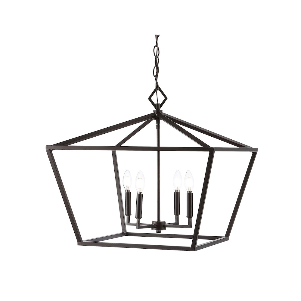 Gatsby Adjustable Iron Rustic Glam Led Pendant. Picture 9