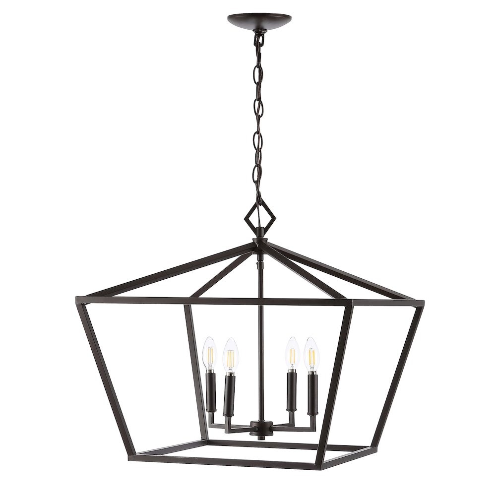 Gatsby Adjustable Iron Rustic Glam Led Pendant. Picture 2