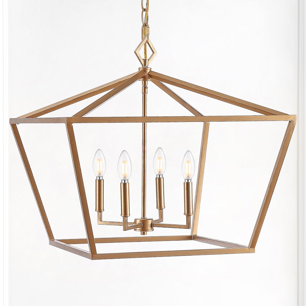 Gatsby Adjustable Iron Rustic Glam Led Pendant. Picture 10