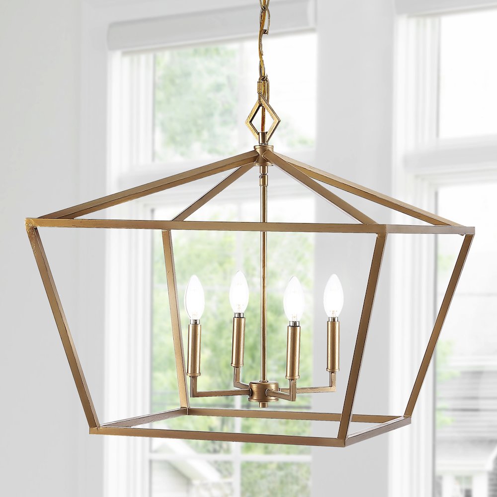 Gatsby Adjustable Iron Rustic Glam Led Pendant. Picture 11