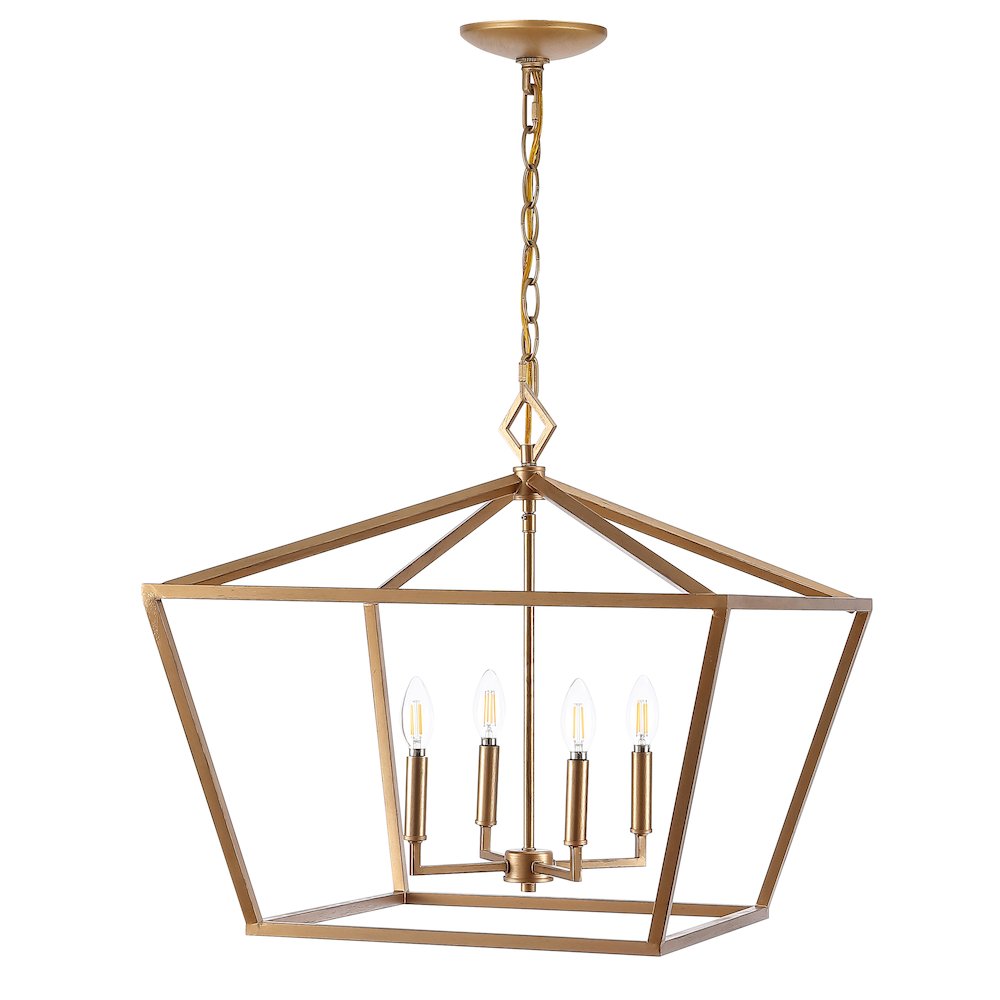 Gatsby Adjustable Iron Rustic Glam Led Pendant. Picture 2