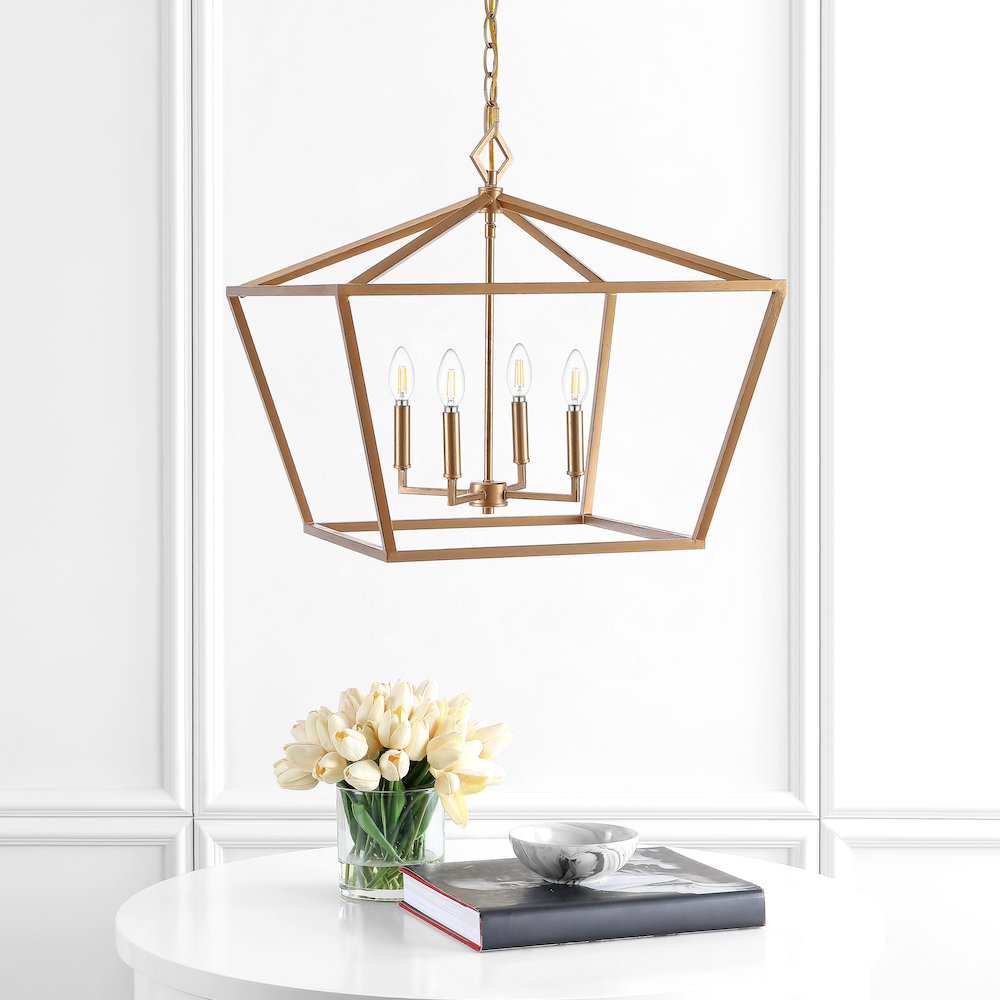 Gatsby Adjustable Iron Rustic Glam Led Pendant. Picture 8