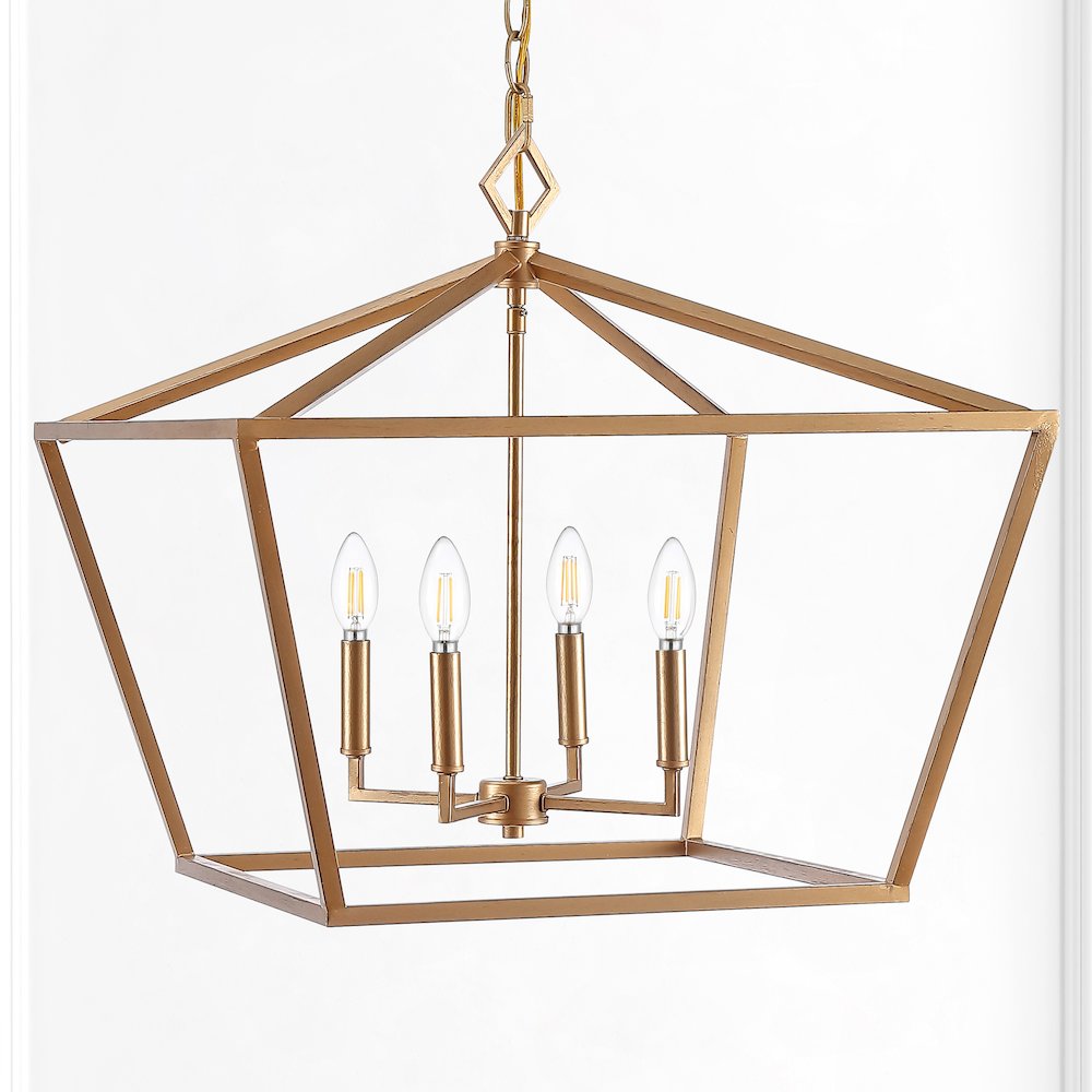 Gatsby Adjustable Iron Rustic Glam Led Pendant. Picture 6