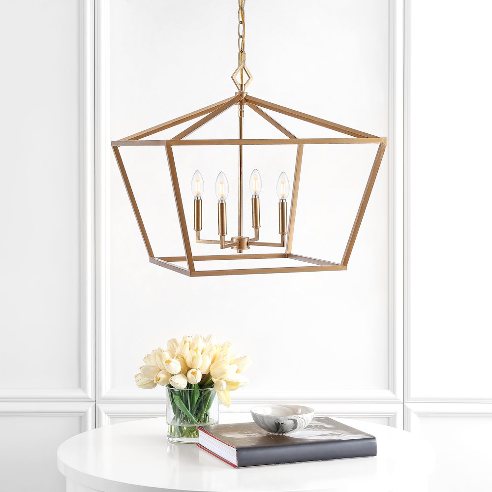 Gatsby Adjustable Iron Rustic Glam Led Pendant. Picture 7