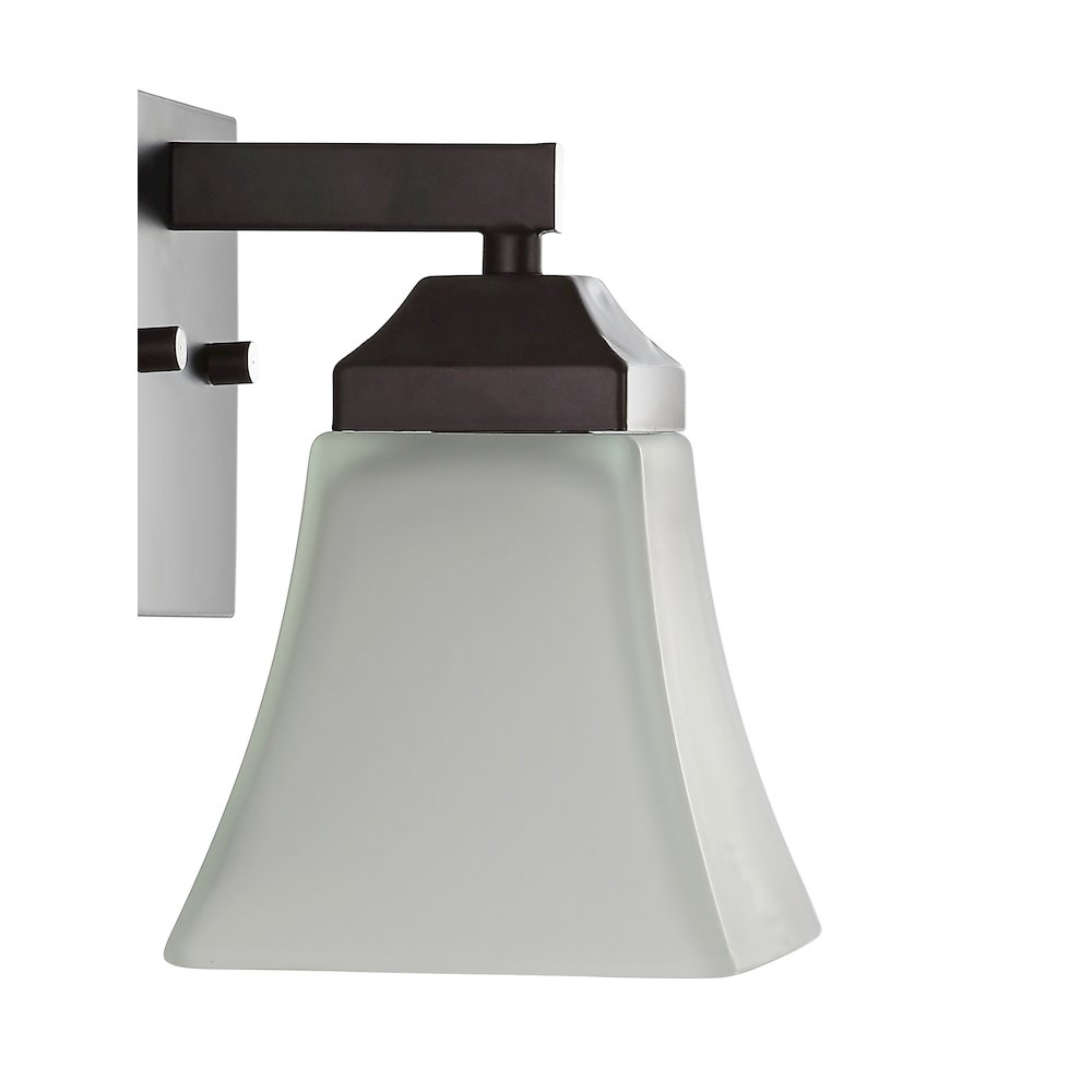 Staunton Iron/Glass Modern Cottage Led Vanity Light. Picture 3