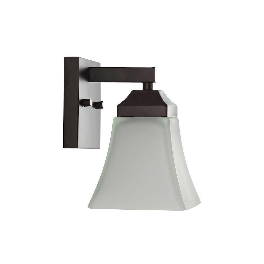 Staunton Iron/Glass Modern Cottage Led Vanity Light. Picture 2