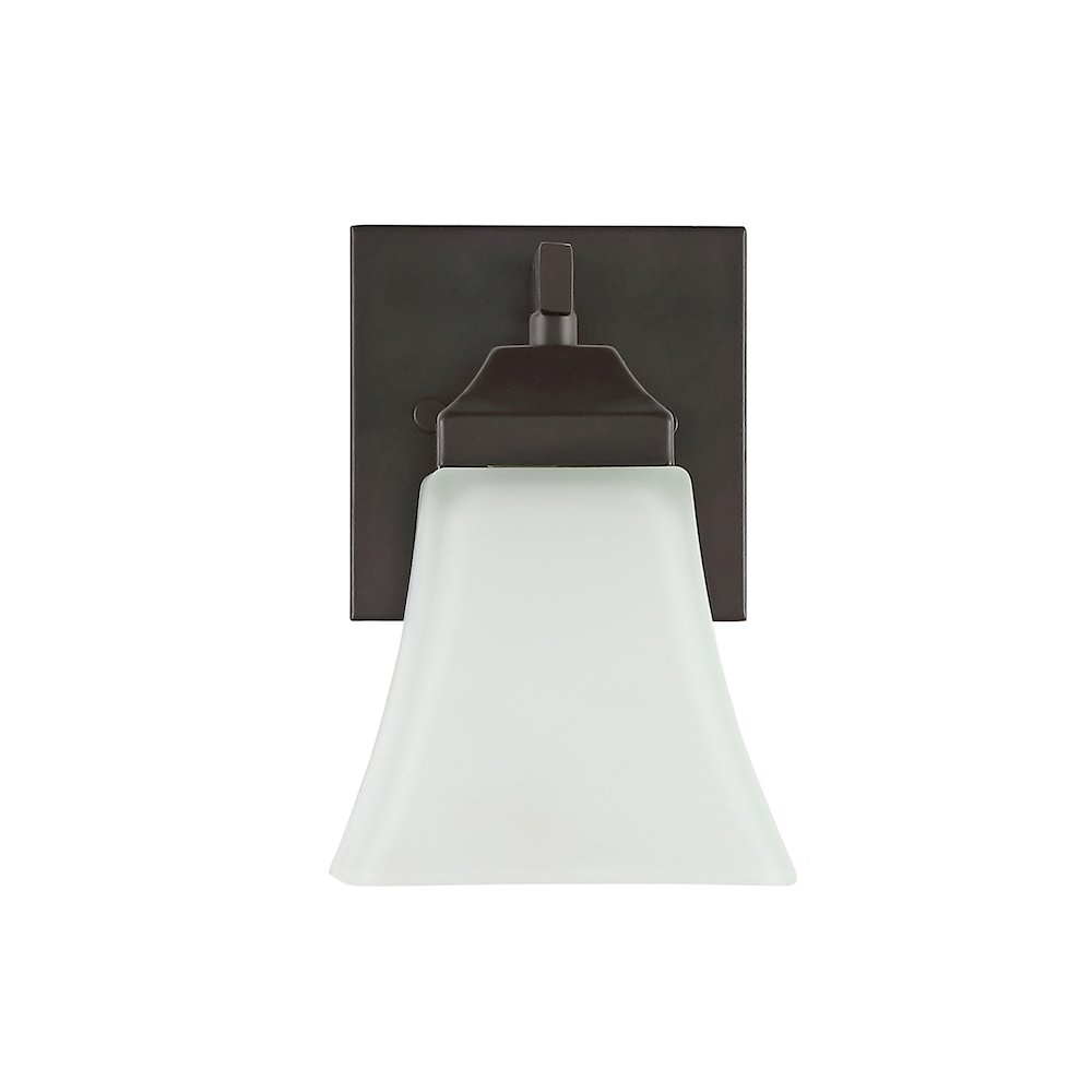 Staunton Iron/Glass Modern Cottage Led Vanity Light. Picture 8