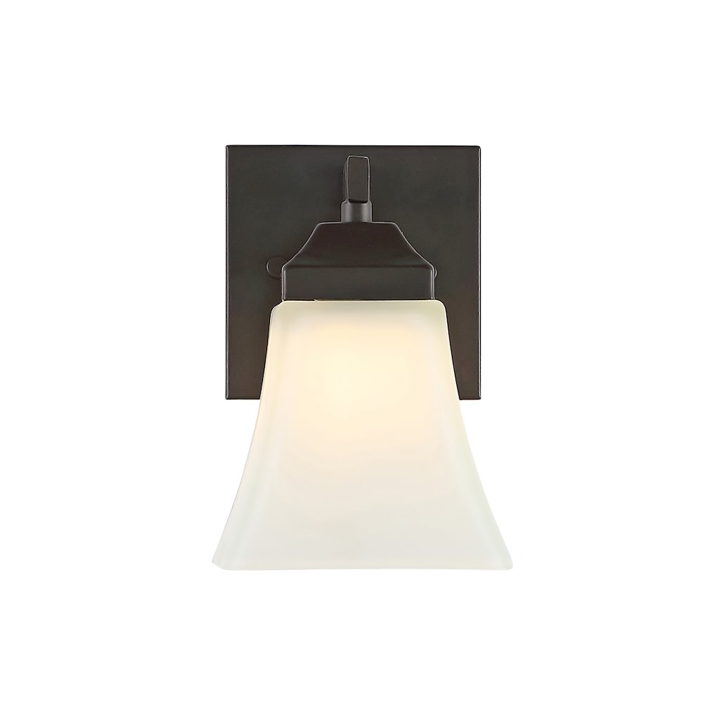 Staunton Iron/Glass Modern Cottage Led Vanity Light. Picture 5