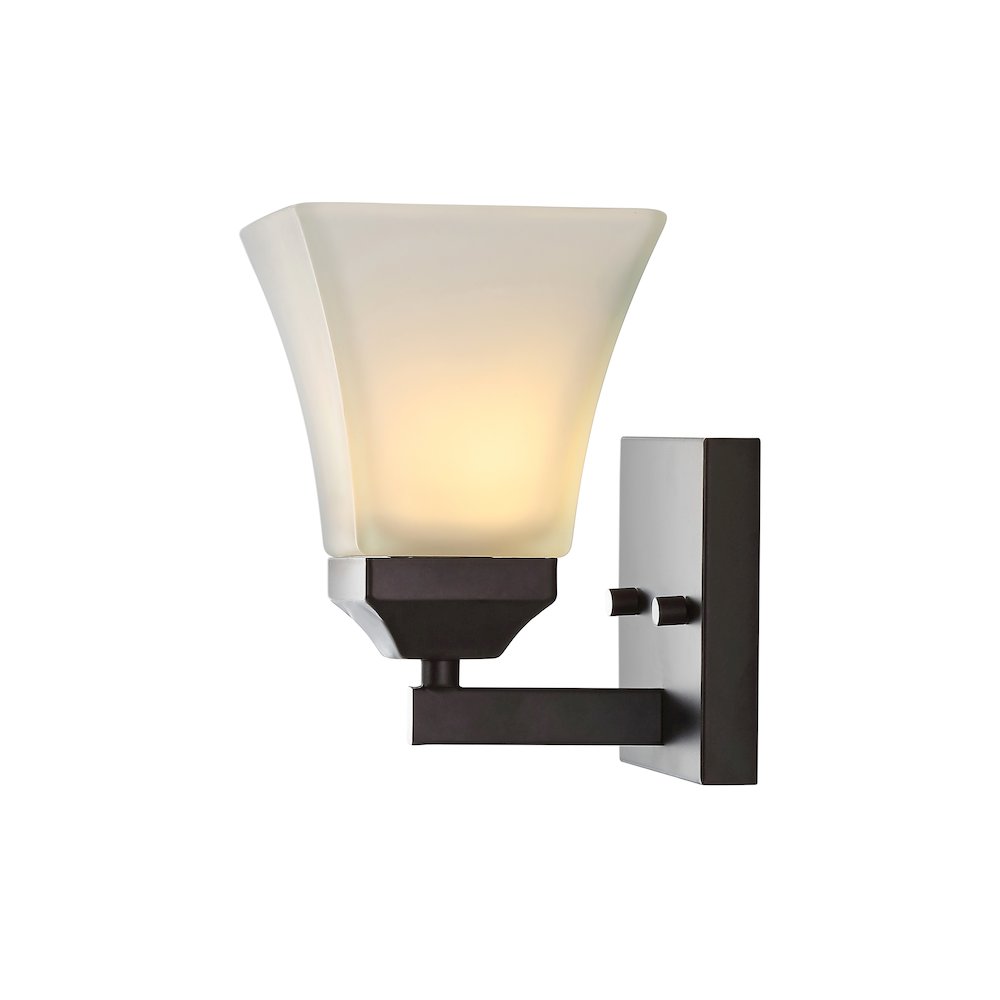 Staunton Iron/Glass Modern Cottage Led Vanity Light. Picture 6