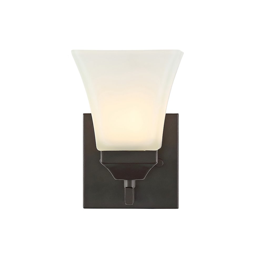 Staunton Iron/Glass Modern Cottage Led Vanity Light. Picture 7