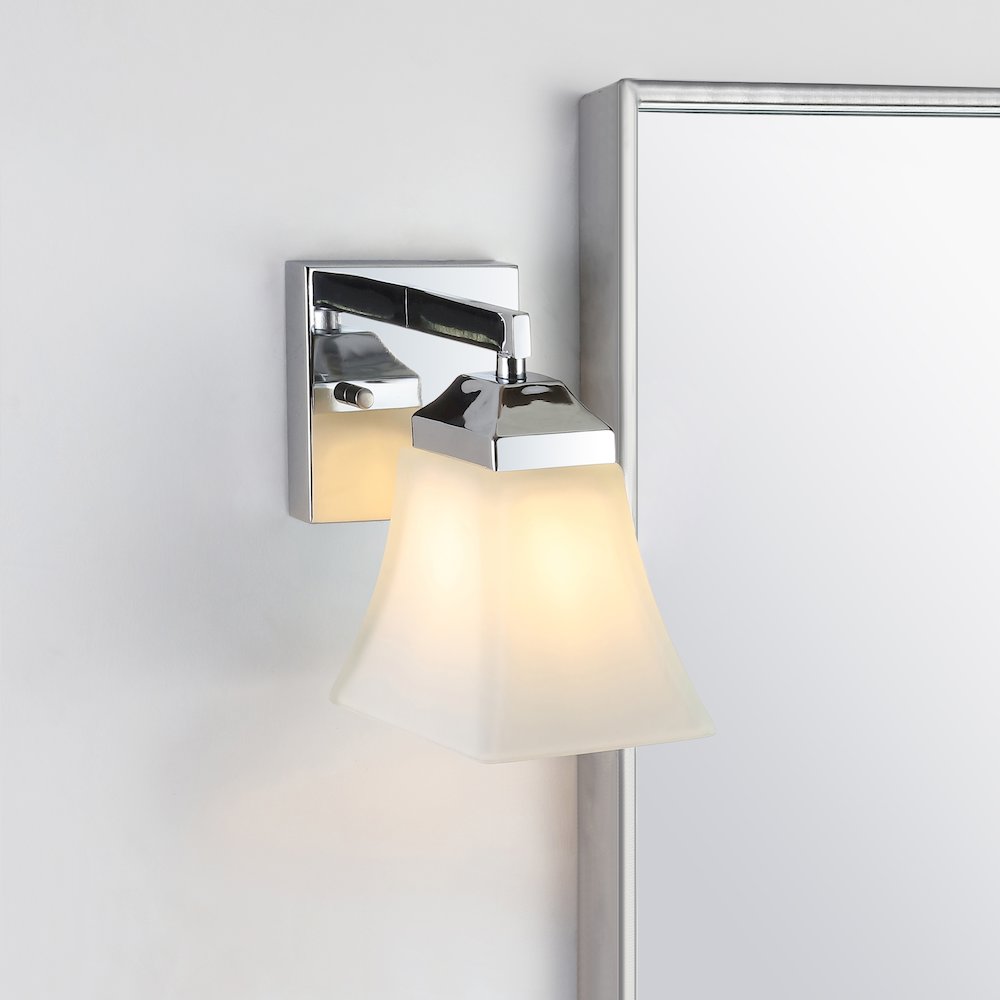 Staunton Iron/Glass Modern Cottage Led Vanity Light. Picture 13