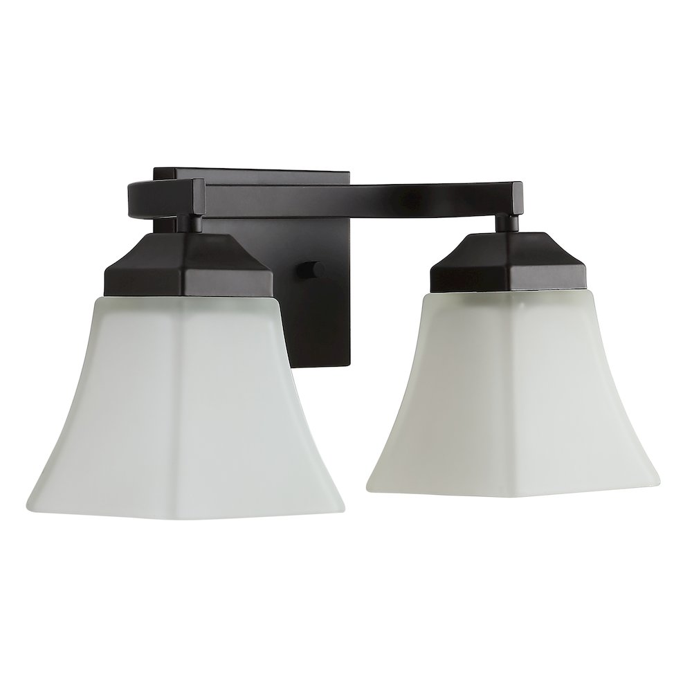 Staunton Iron/Glass Modern Cottage Led Vanity Light. Picture 8
