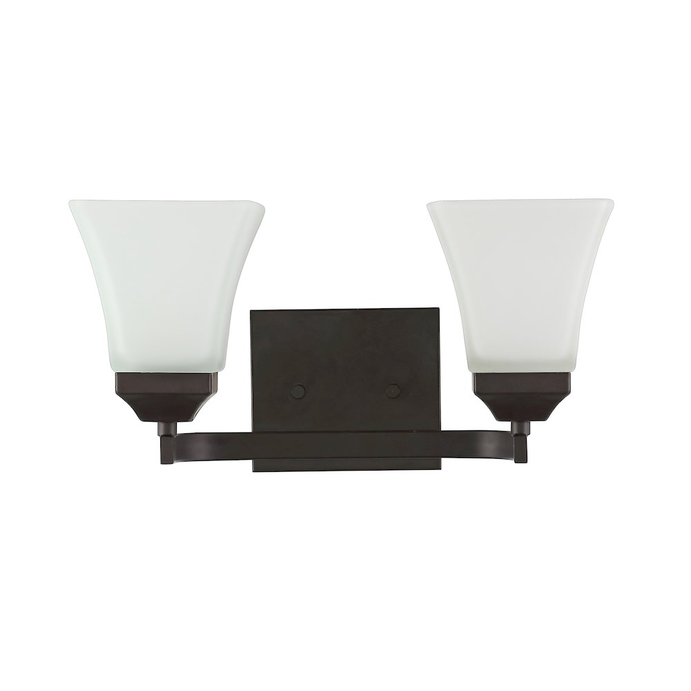 Staunton Iron/Glass Modern Cottage Led Vanity Light. Picture 9