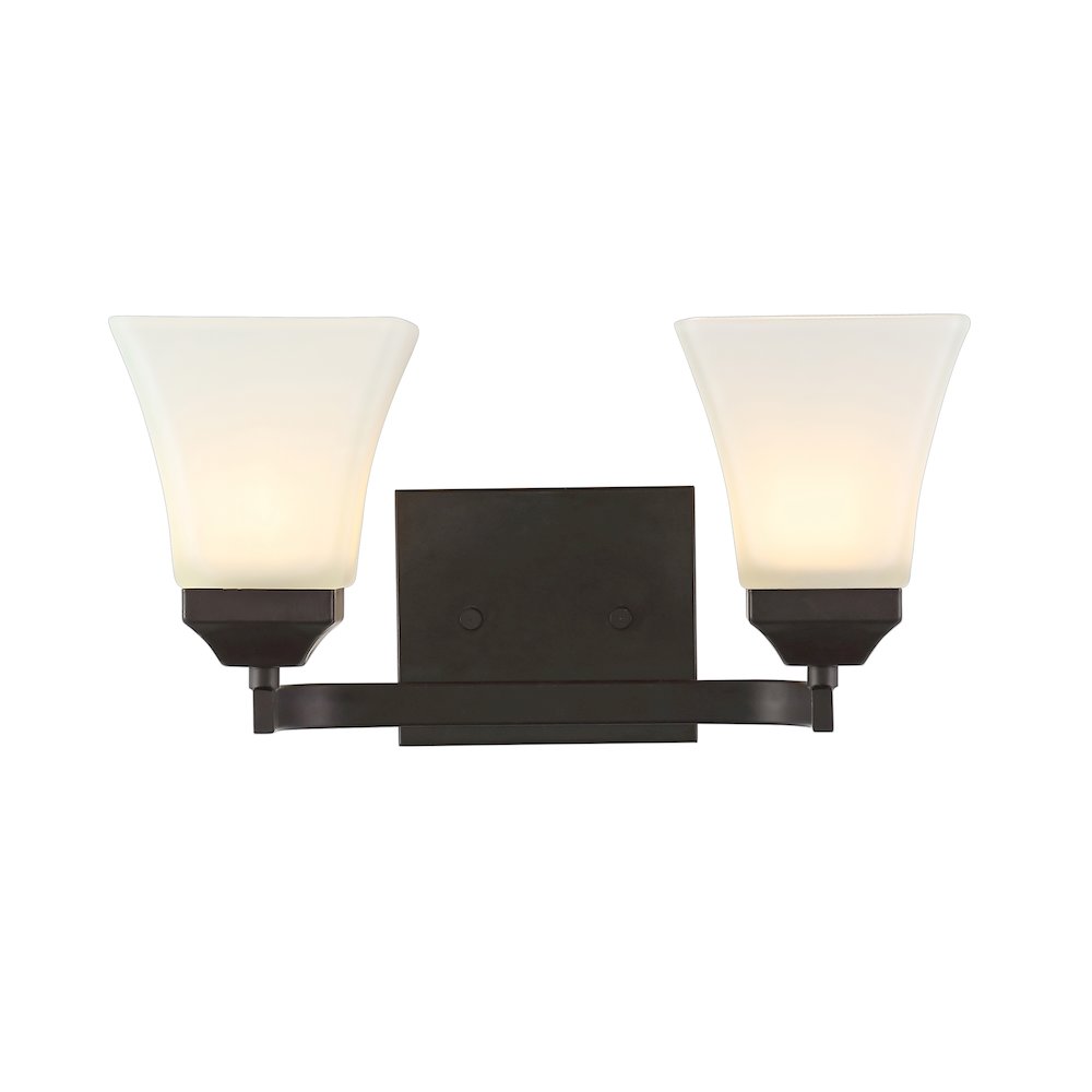 Staunton Iron/Glass Modern Cottage Led Vanity Light. Picture 6