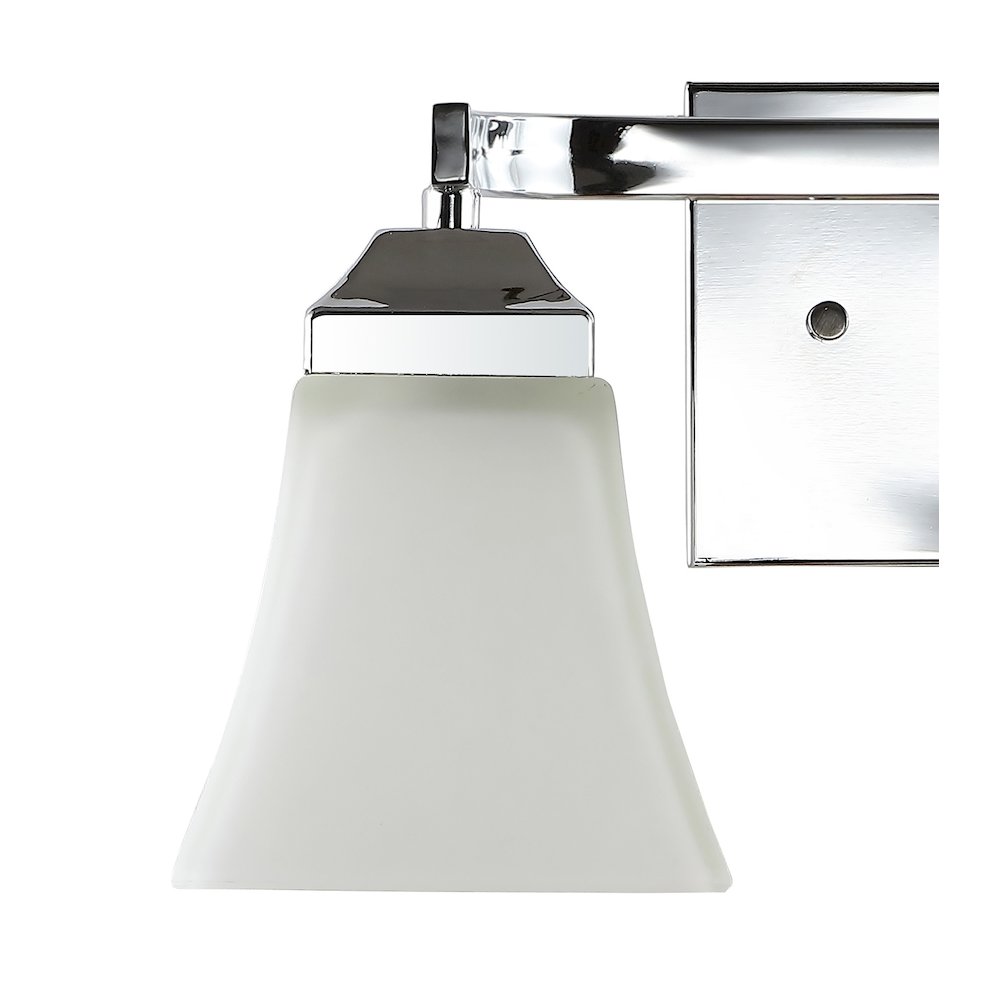Staunton Iron/Glass Modern Cottage Led Vanity Light. Picture 3