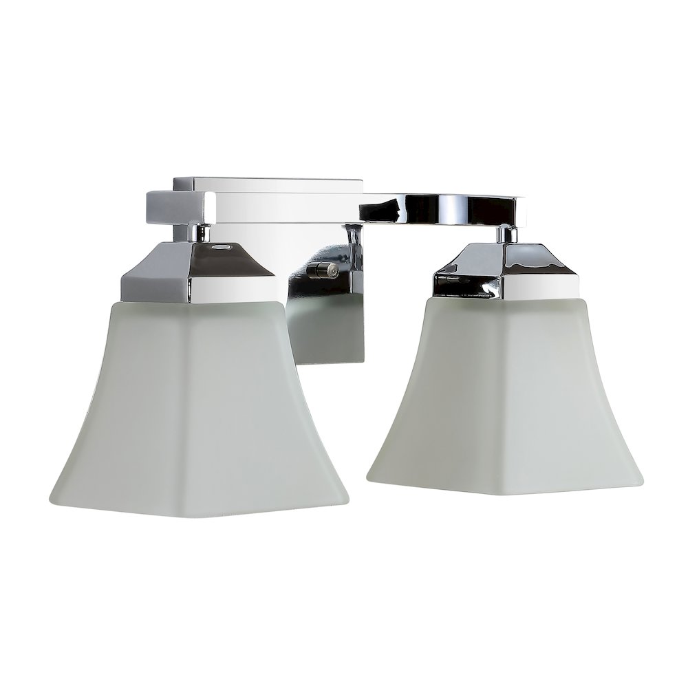 Staunton Iron/Glass Modern Cottage Led Vanity Light. Picture 8